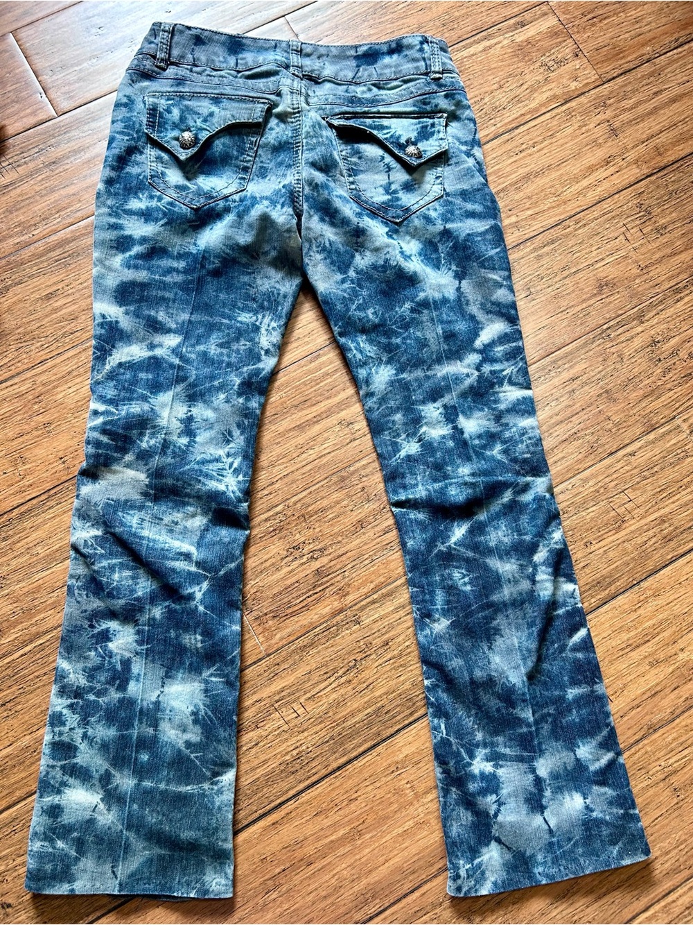 Joe By Joe Boxer Jeans, Bleach Tie Dye Style, Size 7